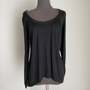 Gap sz XS‎ Long sleeve scoop neck shirt comfy blouse